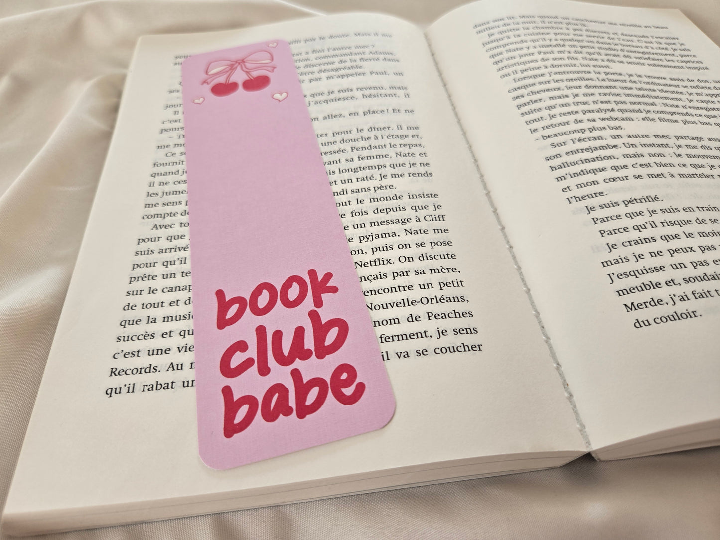 Marque-page ♥ Book Club Babe ♥