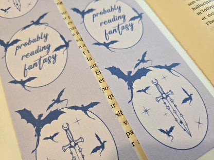Marque-pages Dragons ♥ Reading Fantasy ♥