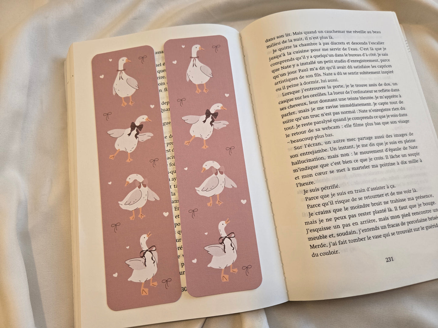 Marque-pages ♥ Silly Goose Oie ♥
