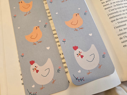 Marque-pages ♥ Poules & Poussins ♥
