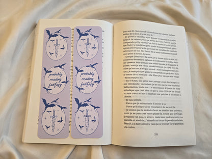 Marque-pages Dragons ♥ Reading Fantasy ♥