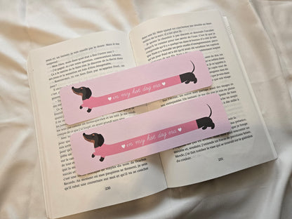 Marque-pages Teckel - Chien saucisse ♥