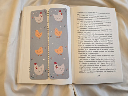 Marque-pages ♥ Poules & Poussins ♥