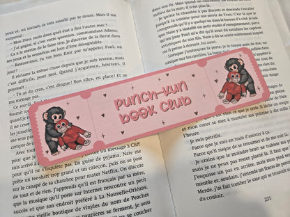 Punch-Kun Baby Macaque Bookmark ♥