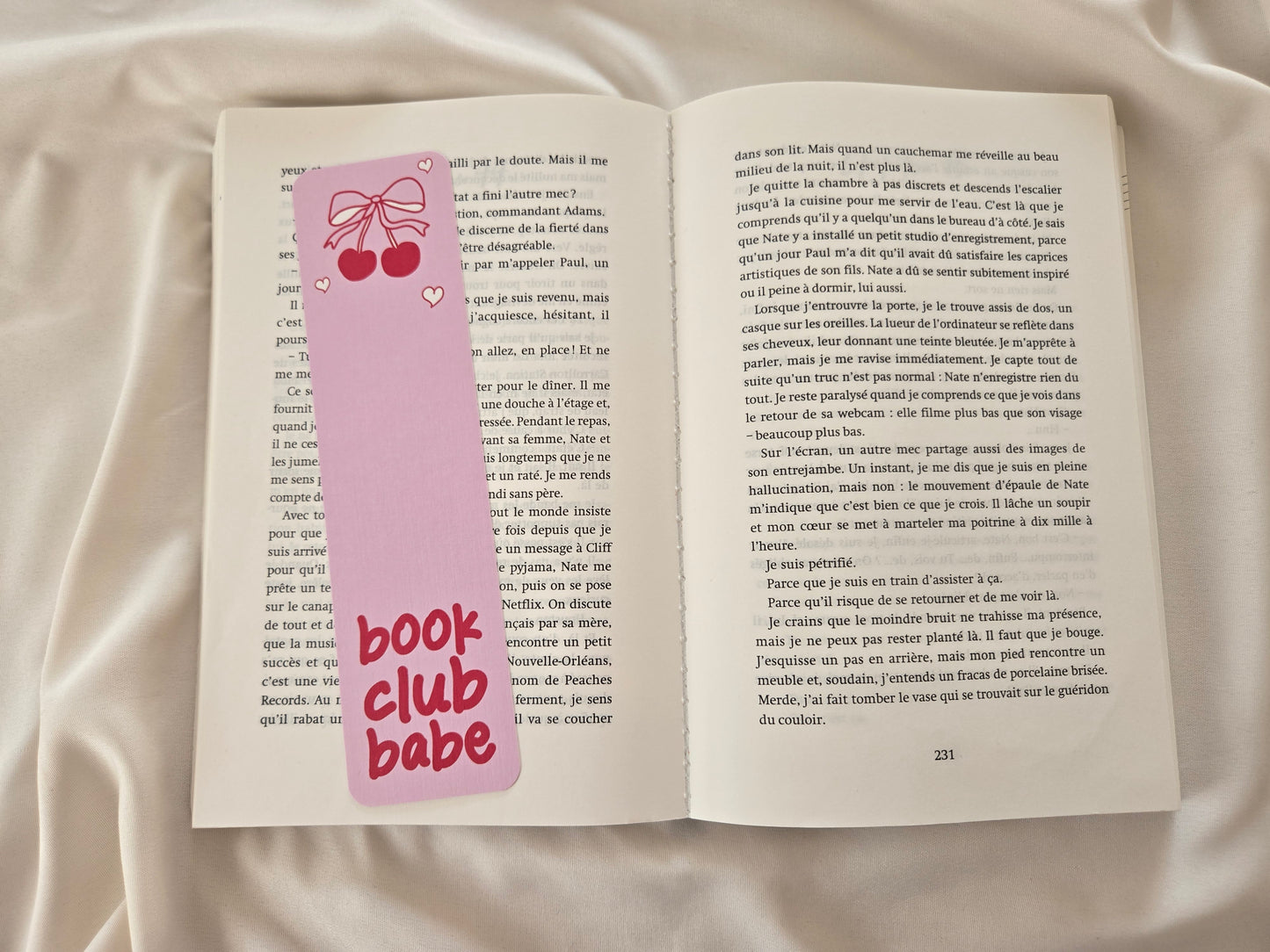 Marque-page ♥ Book Club Babe ♥