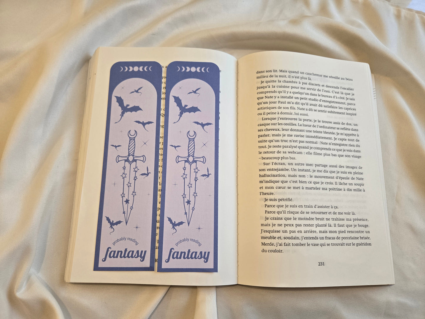 Marque-pages Dragons ♥ Reading Fantasy ♥