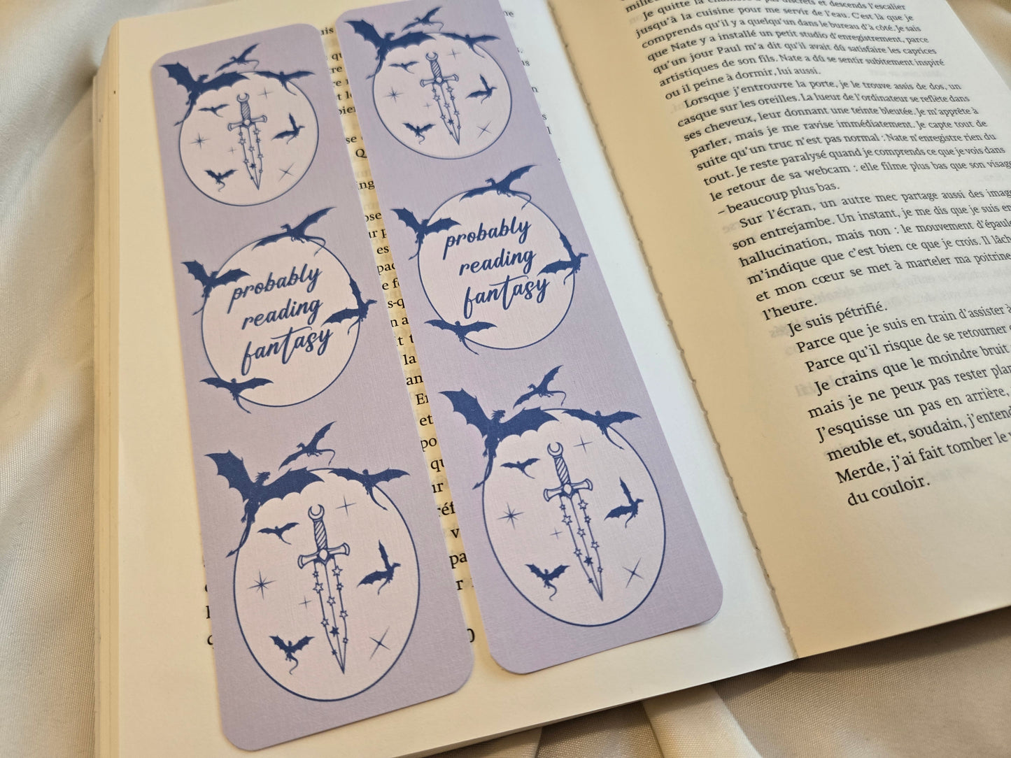 Marque-pages Dragons ♥ Reading Fantasy ♥