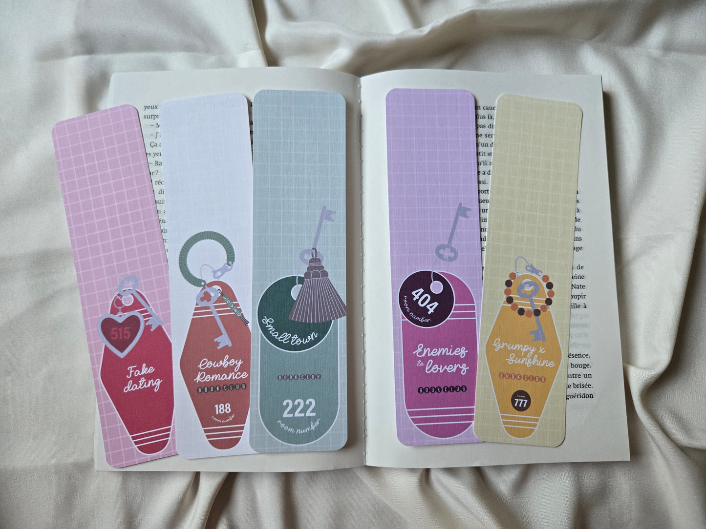 Marque-page Grumpy x Sunshine ♥ Collection Clé de motel