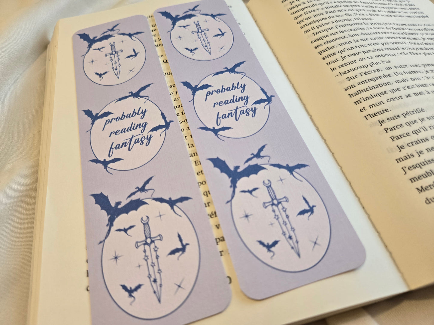 Marque-pages Dragons ♥ Reading Fantasy ♥