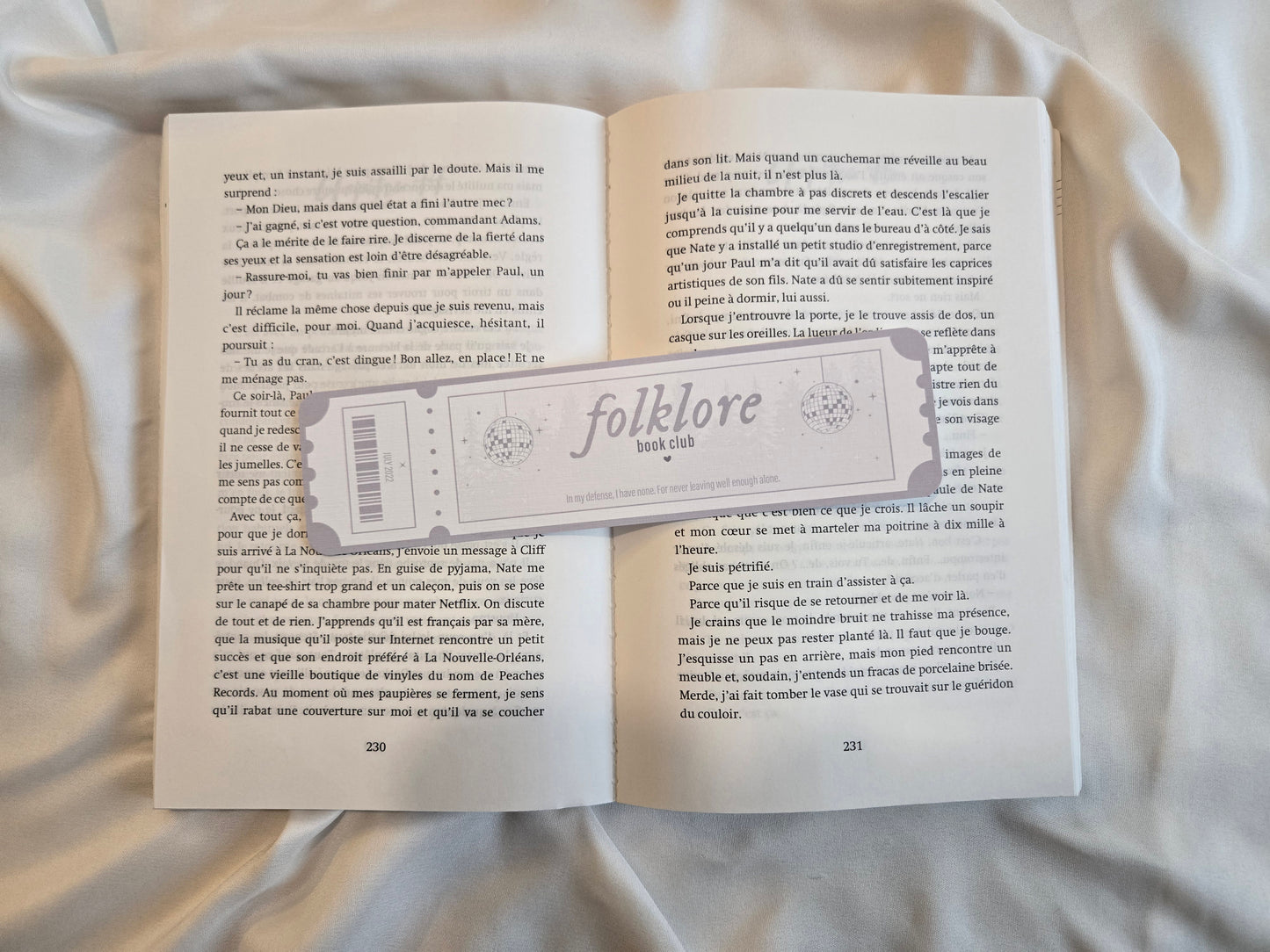 Marque-pages Taylor Swift - The Eras Tour tickets ♥ Collection Taylor Swift