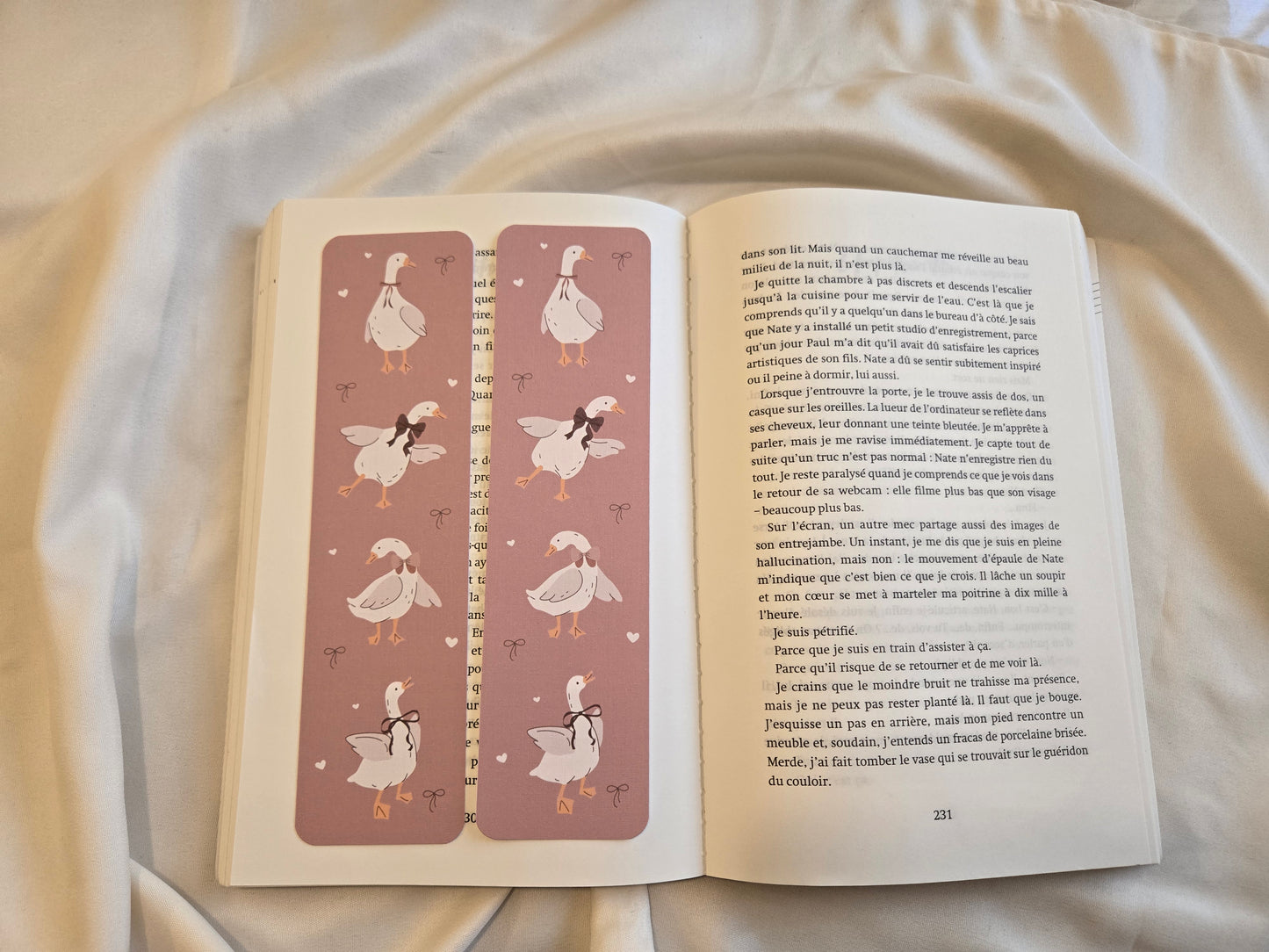 Marque-pages ♥ Silly Goose Oie ♥