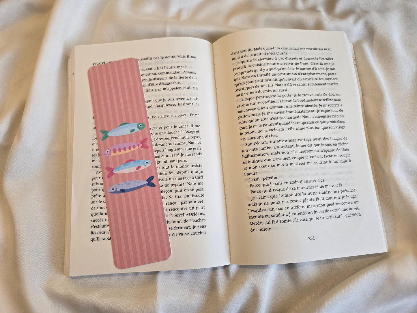 Marque-pages ♥ Sardines ♥