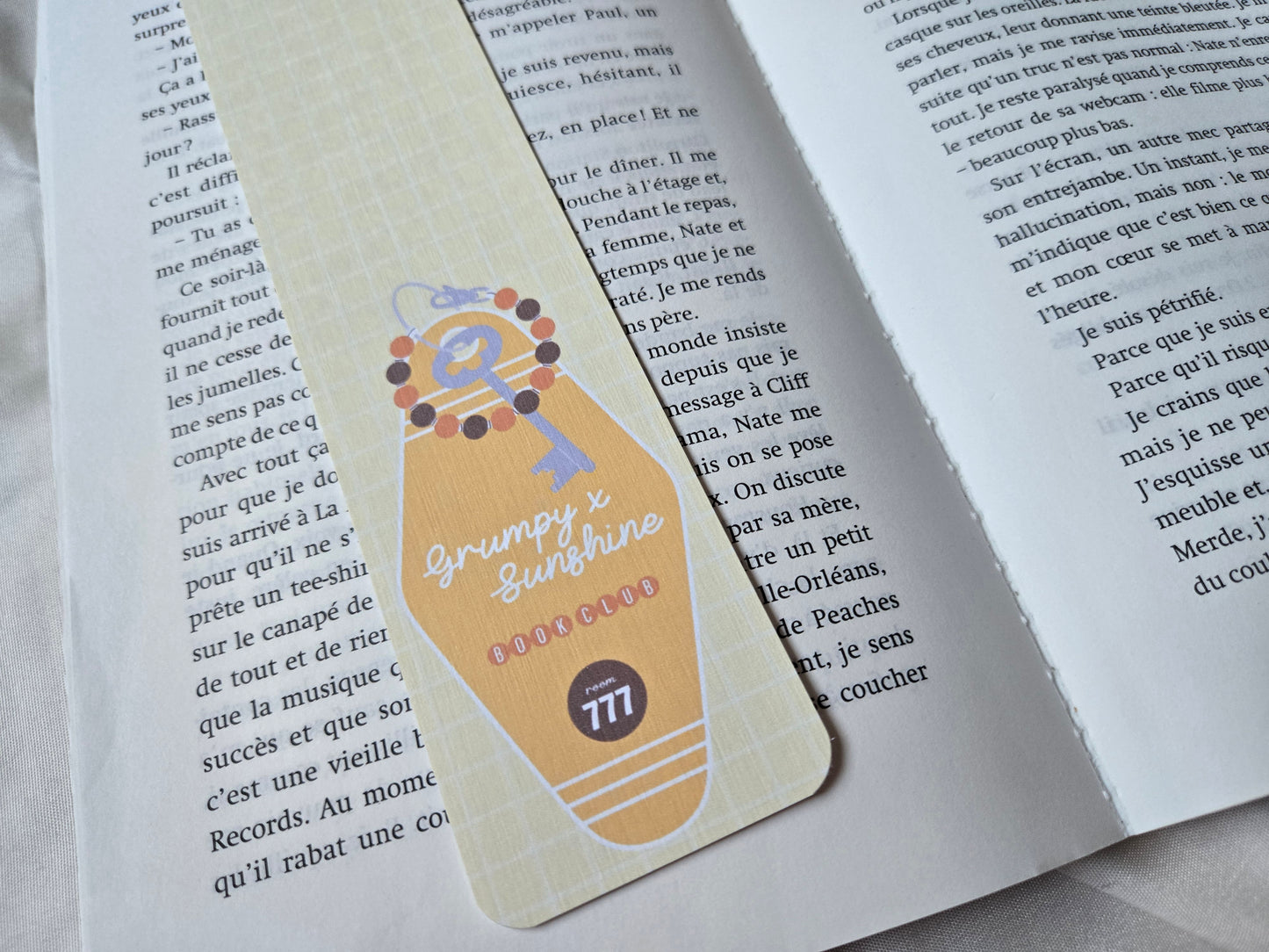 Marque-page Grumpy x Sunshine ♥ Collection Clé de motel