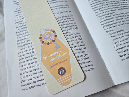 Marque-page Grumpy x Sunshine ♥ Collection Clé de motel