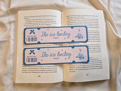 Marque-page The Ice Hockey ♥ Collection Book Club