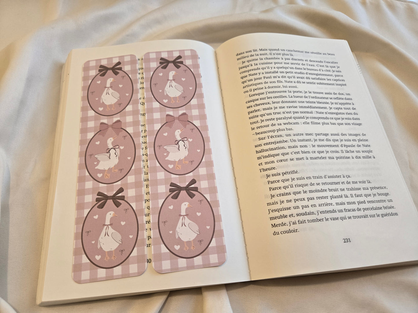 Marque-pages ♥ Silly Goose Oie ♥
